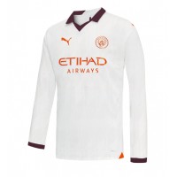 Camisa de time de futebol Manchester City Bernardo Silva #20 Replicas 2º Equipamento 2023-24 Manga Comprida